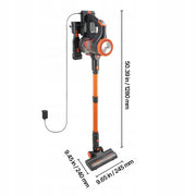 VEVOR CORDLESS VACUUM CLEANER 40 KPA POWERFUL LIGHTWEIGHT WITH LED DISPLAY 47MIN