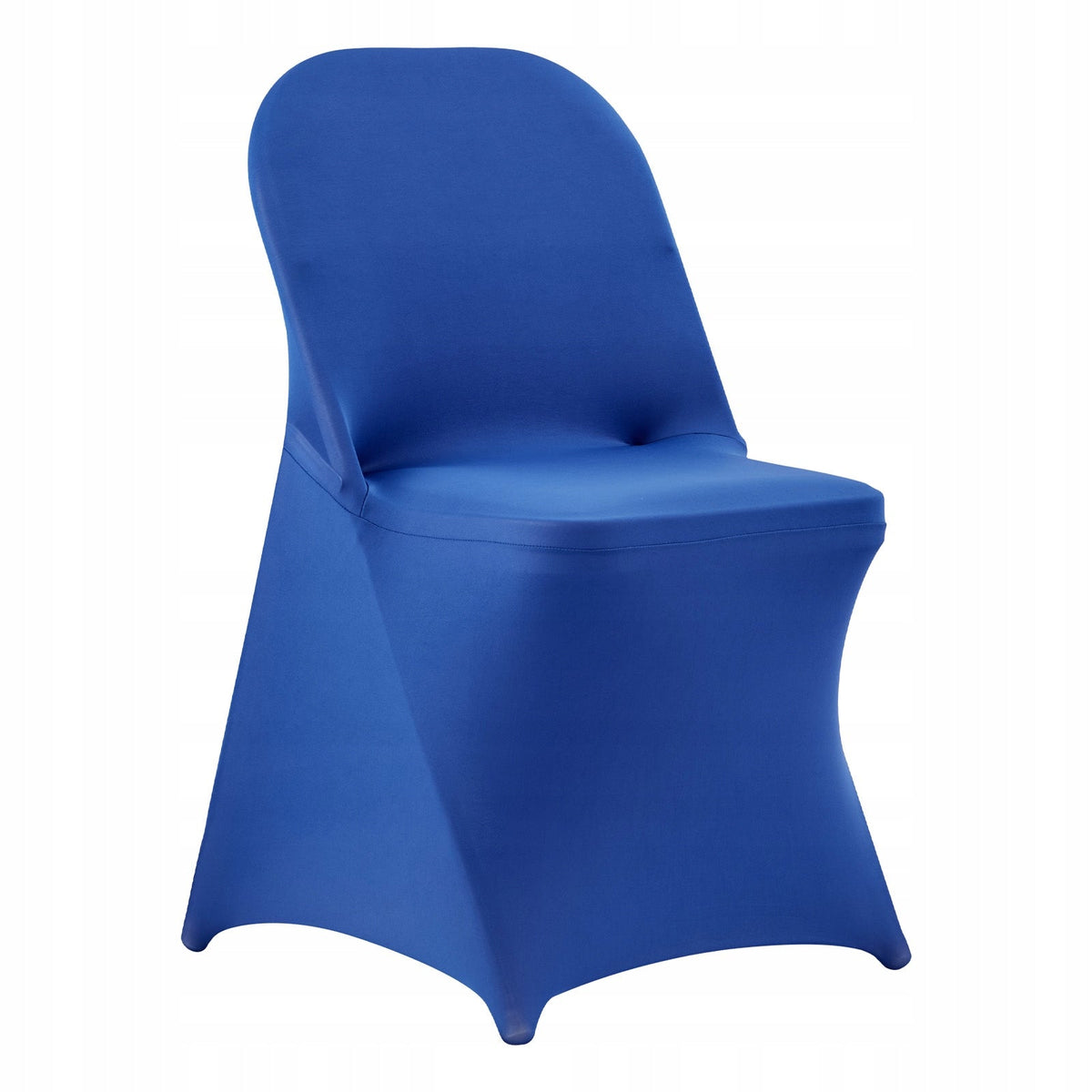 VEVOR 50 PCS ELASTIC CHAIR COVERS BLUE FOR FOLDING CHAIRS