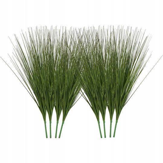 VEVOR ARTIFICIAL ONION GRASS 686MM 8PCS REALISTIC GREEN PVC