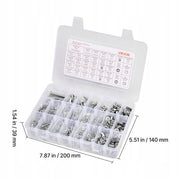 VEVOR 1110-PIECE SCREW AND NUT SET STAINLESS STEEL PROFESSIONAL