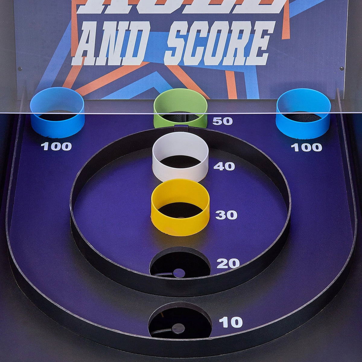 PROFESSIONAL VEVOR 9 FT ROLL AND SCORE LED ARCADE TABLE