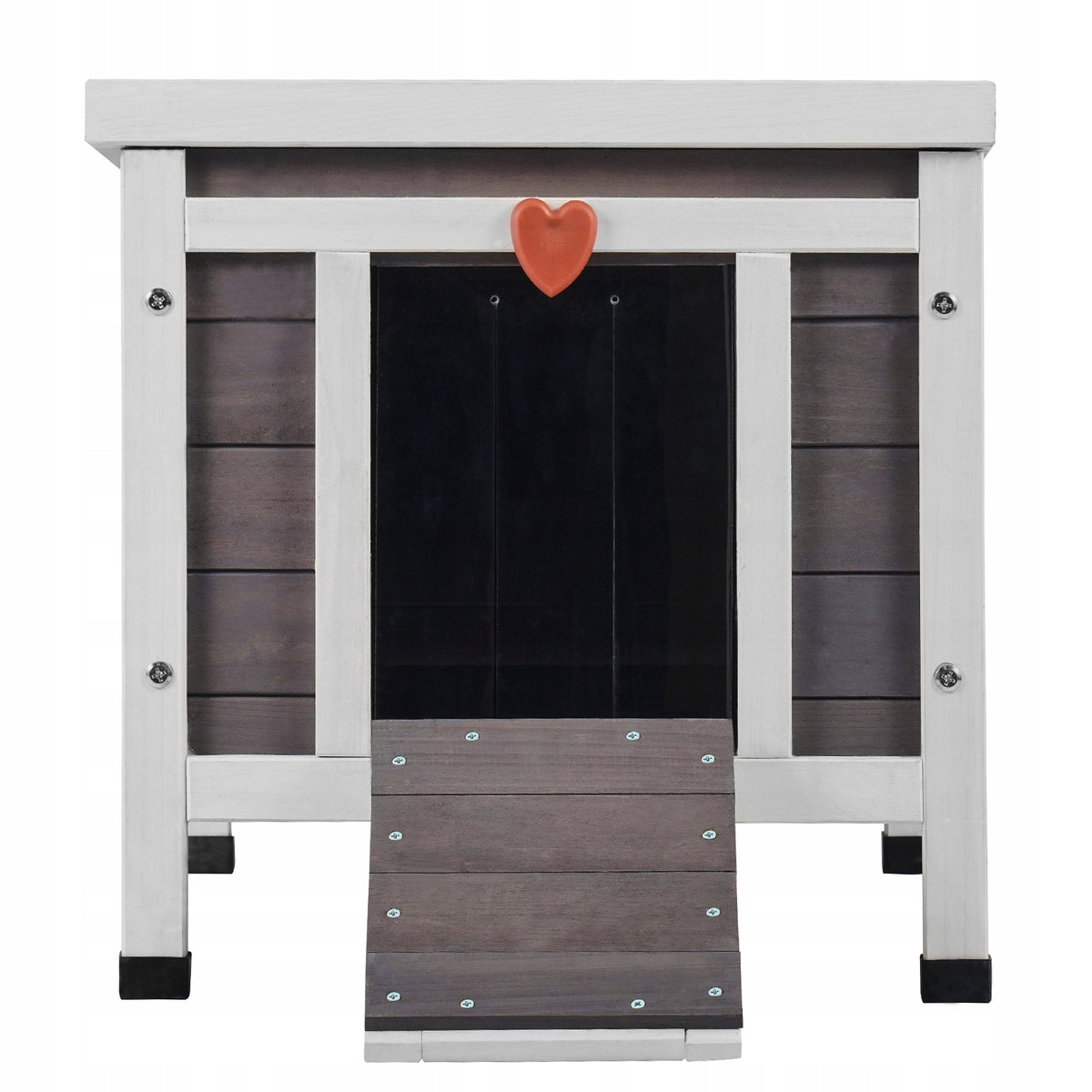 VEVOR OUTDOOR CAT HOUSE PREMIUM WOODEN WEATHERPROOF