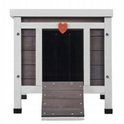 VEVOR OUTDOOR CAT HOUSE PREMIUM WOODEN WEATHERPROOF