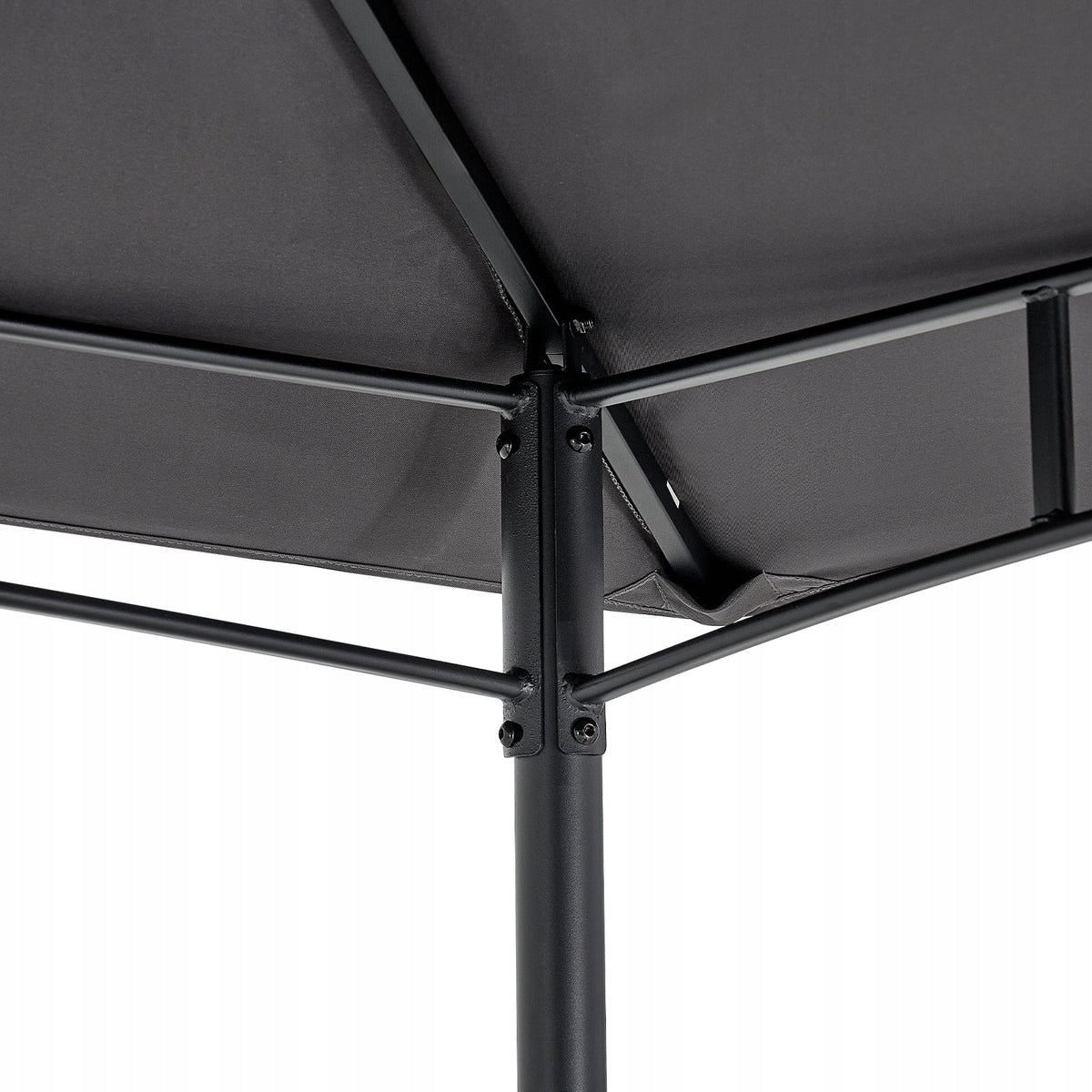VEVOR GRILL GAZEBO 2430X1500X2500 MM TWO-TIER ROOF STRONG STEEL