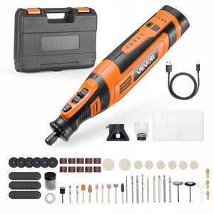 VEVOR 136-PIECE CORDLESS ROTARY MULTI-TOOL MINI