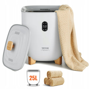 VEVOR 25L TOWEL WARMER WITH LED TIMER POWERFUL AND SAFE