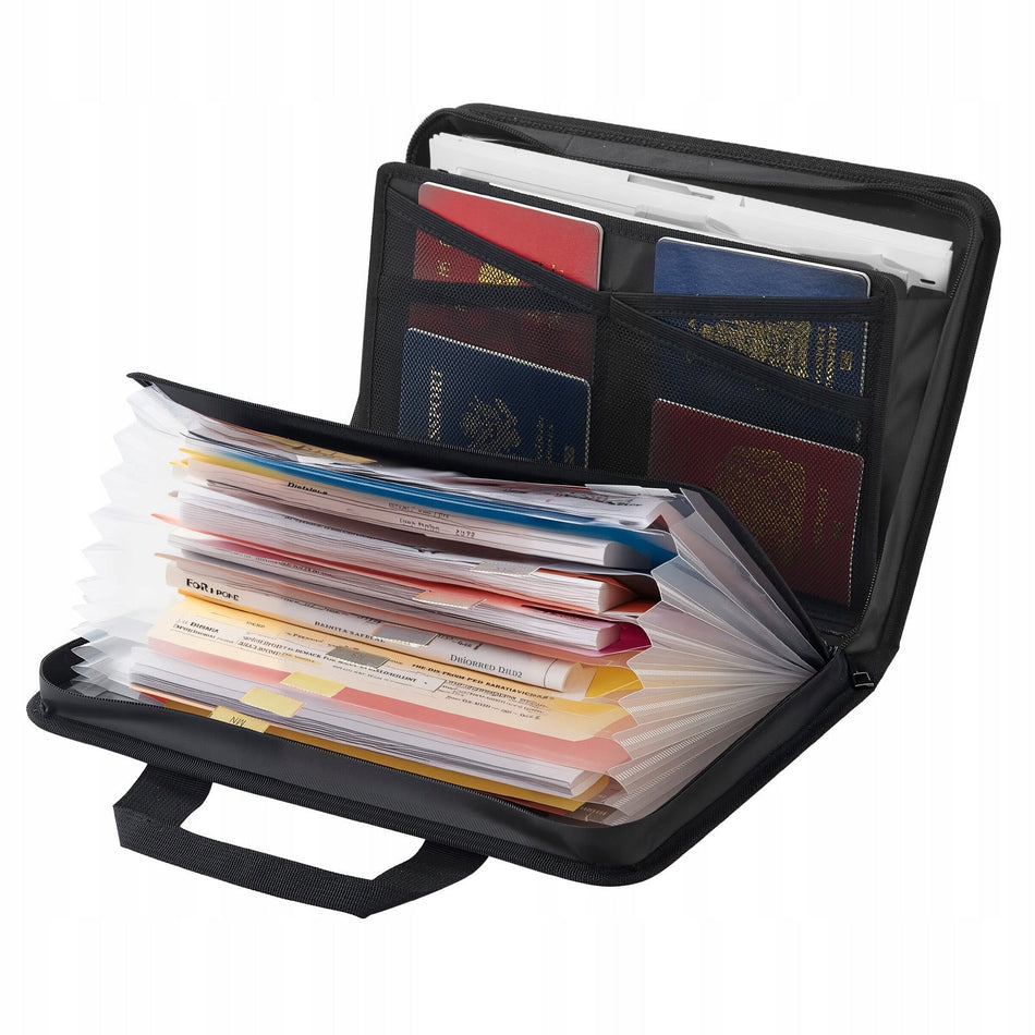 VEVOR FIREPROOF DOCUMENT BAG WATERPROOF THERMAL INSULATION STRONG