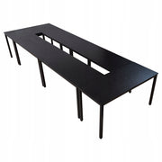 VEVOR CONFERENCE TABLE 6-PIECE FOR 16 PEOPLE STURDY EASY ASSEMBLY
