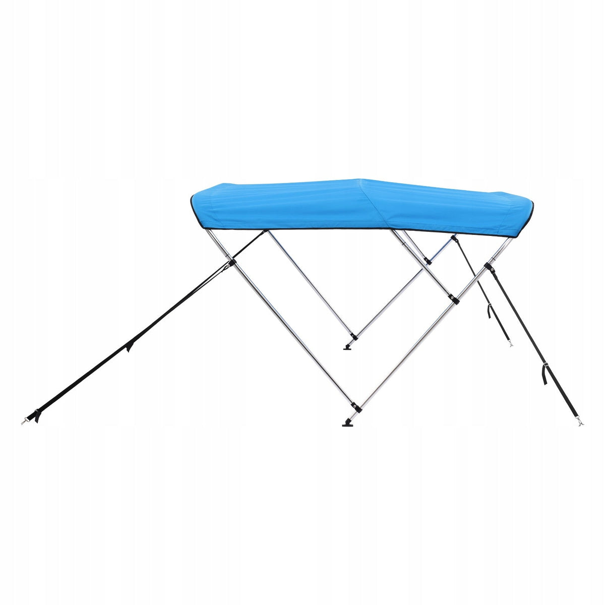 VEVOR BOAT COVER BIMINI TOP 3 ARCH WATERPROOF UV STRONG ALUMINUM