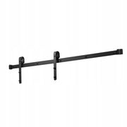 VEVOR SLIDING DOOR SYSTEM 183 CM LOAD CAPACITY 150 KG BLACK SOLID SET