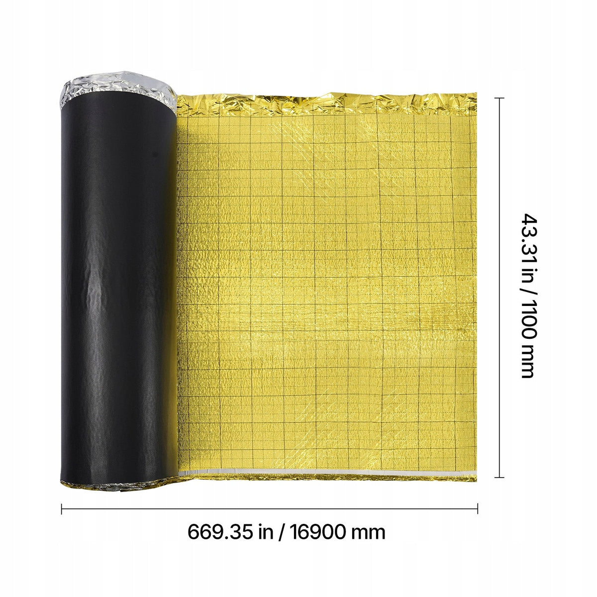 VEVOR Impact Acoustic Insulation 18.6 SQM 3MM Premium Floor Underlayment