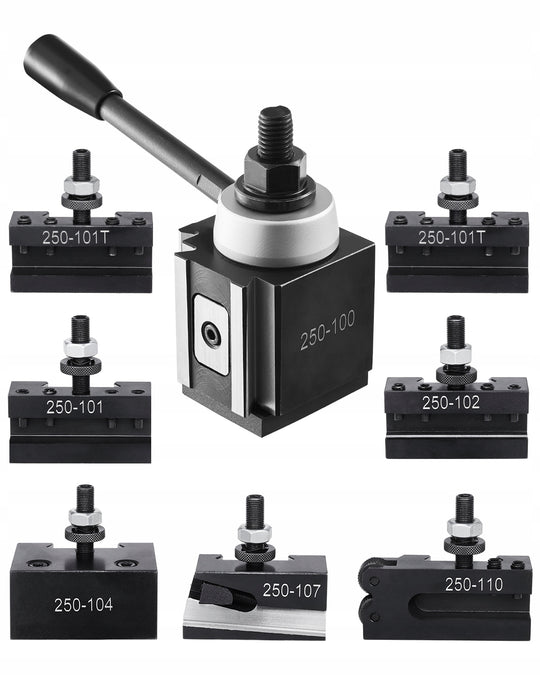 VEVOR 8-PIECE QUICK CHANGE TOOL POST SET 6-12