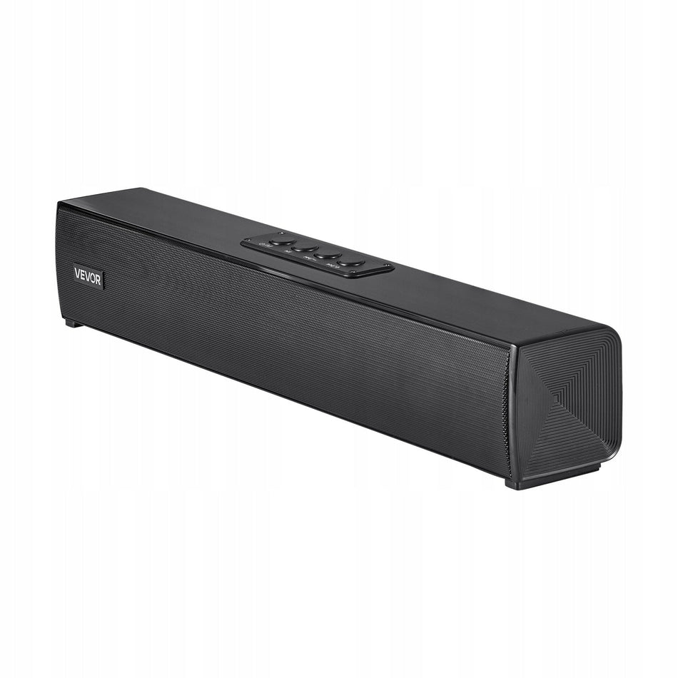VEVOR SOUNDBAR 2.0 CHANNEL 80W BLUETOOTH HDMI USB COMPACT REMOTE