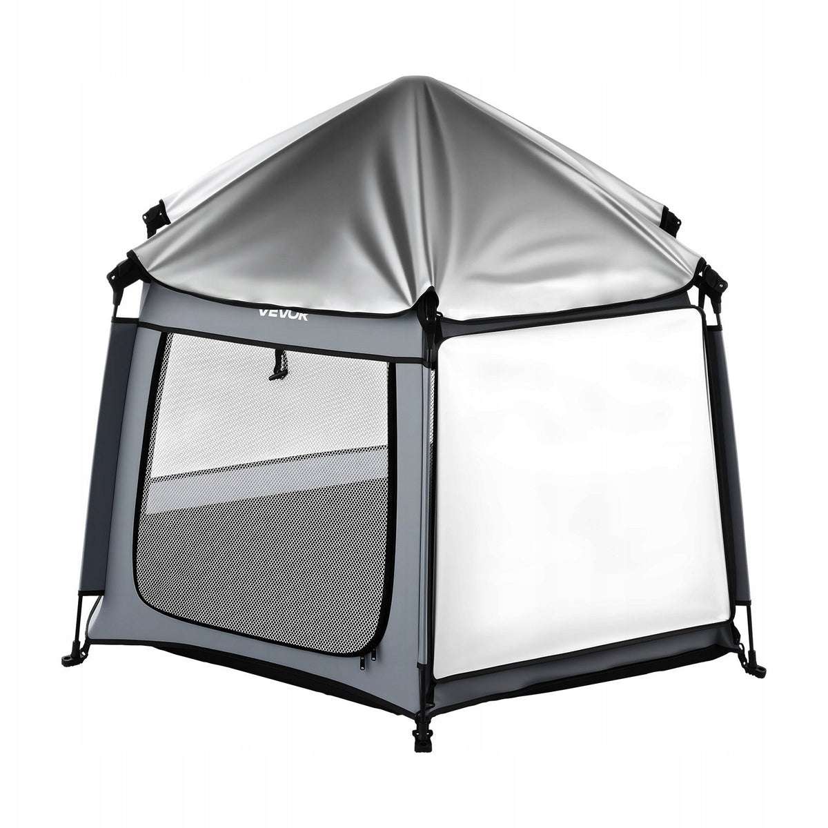 VEVOR PROFESSIONAL BABY PLAYPEN 150X150X106 CM WITH CANOPY