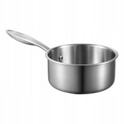 VEVOR COOKING POT SAUCEPAN 1 42L WITH GLASS LID STAINLESS STEEL