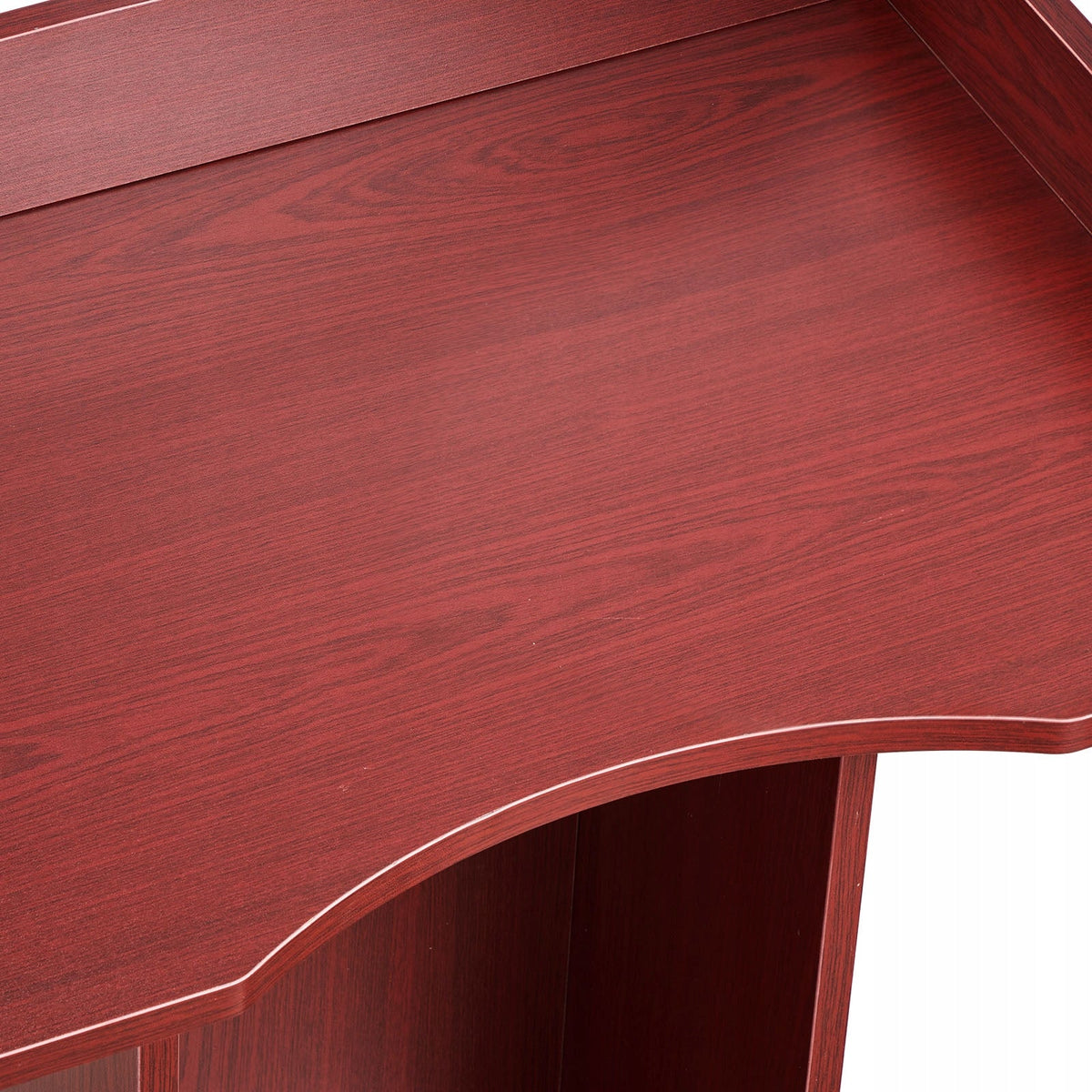 WOODEN LECTERN VEVOR 105 CM LAPTOP DESK WITH WIDE SURFACE