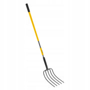 VEVOR MANURE FORK 1450 MM 5-TINE WITH FIBERGLASS HANDLE