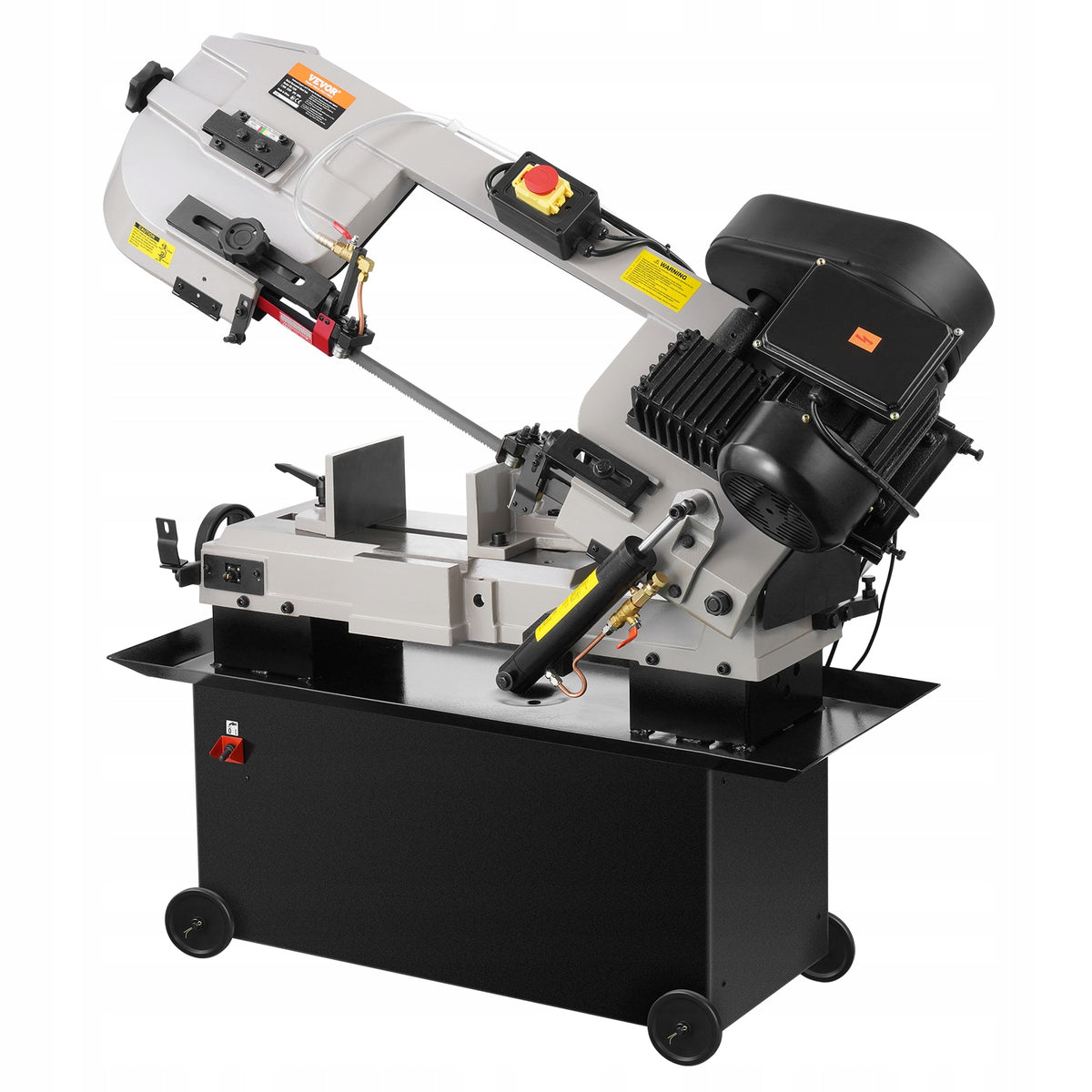 VEVOR METAL BAND SAW 1.1KW 4 SPEEDS CUTTING 17X30CM STAND