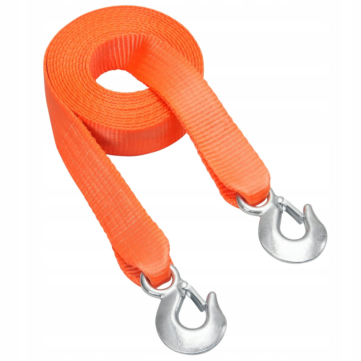 VEVOR ATV TOW STRAP 50 8 MM X 6 1 M HEAVY DUTY WITH HOOK POLYESTER 7711 KG