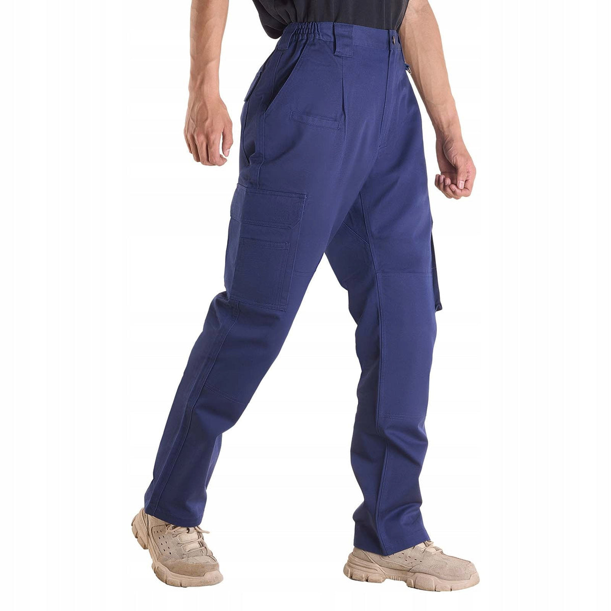 VEVOR FLAME RETARDANT MEN'S PANTS L COTTON PROTECTIVE POCKETS