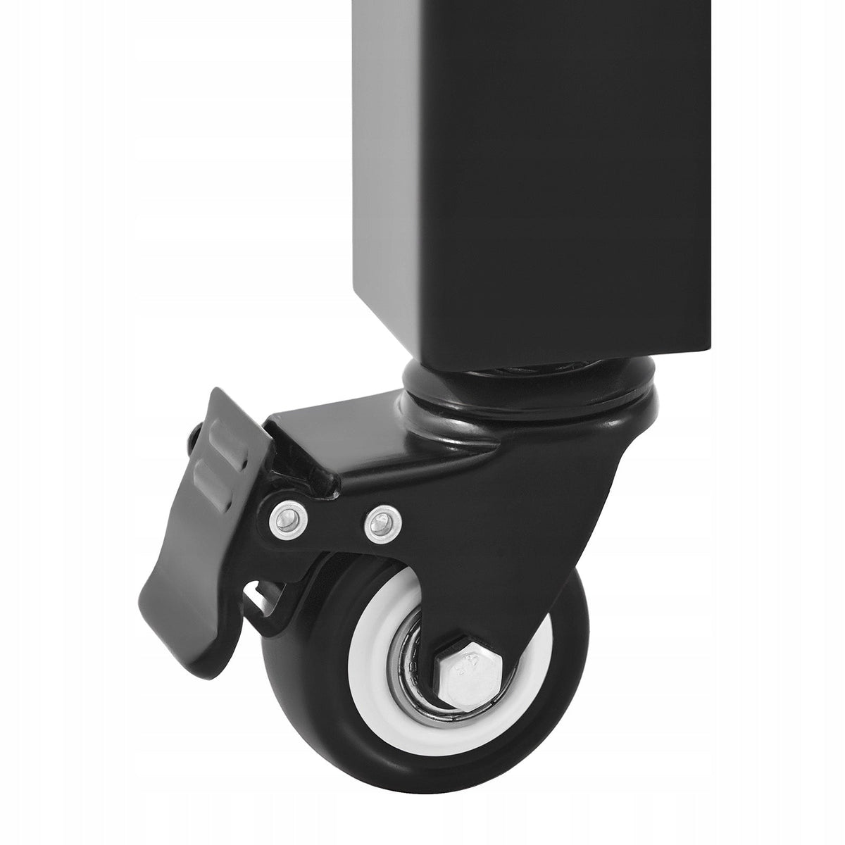 VEVOR PROFESSIONAL FOLDING SECURITY GATE WITH LOCK AND WHEELS
