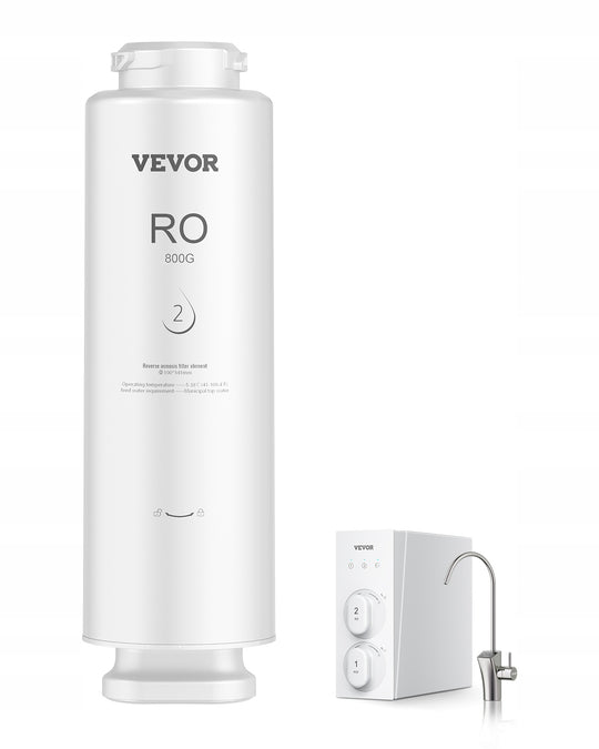 VEVOR 800 GPD REVERSE OSMOSIS SYSTEM 11-STAGE PREMIUM FILTER SS-009
