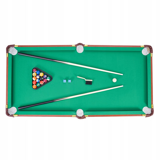 VEVOR FOLDING POOL TABLE 140 CM PORTABLE COMPLETE PREMIUM SET