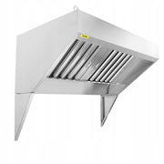 VEVOR 1.5M RANGE HOOD 201 STAINLESS STEEL FOR FOOD TRUCKS STRONG AND DURABLE