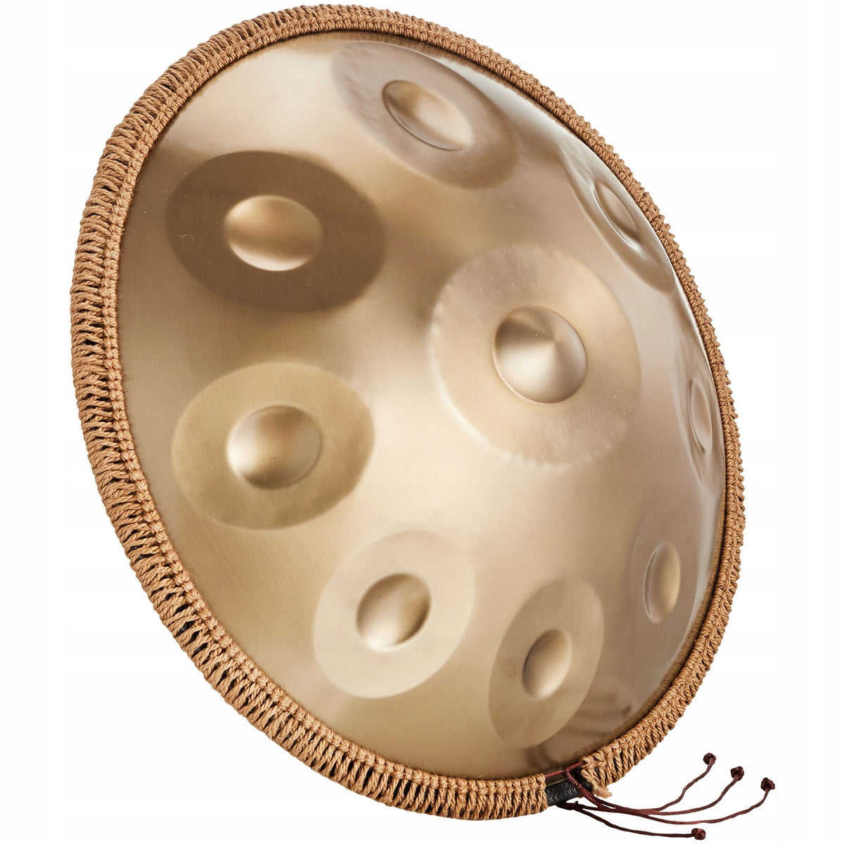 PROFESSIONAL VEVOR HANDPAN DRUM 55 CM 9 TONES 432 HZ D MINOR GOLD