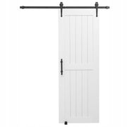 VEVOR 762X2134MM PROFESSIONAL BARN SLIDING DOOR SYSTEM WITH PANEL