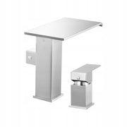 VEVOR ROMAN TUB FAUCET 3-HOLE WITH HAND SHOWER BRUSHED STAINLESS