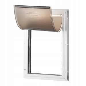VEVOR DOG FLAP ALUMINIUM FRAME WITH LOCK AND SYSTEM STRONG AND STURDY