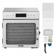 VEVOR FOOD DEHYDRATOR 8 TRAY STAINLESS STEEL 400W ELECTRIC TIMER