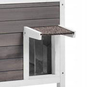 VEVOR OUTDOOR WEATHERPROOF CAT HOUSE
