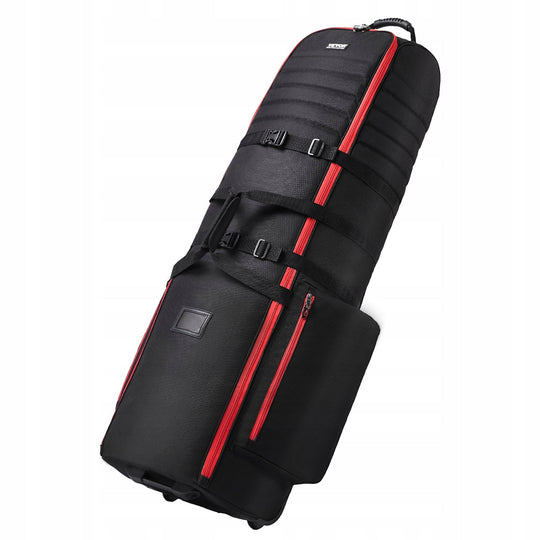 VEVOR GOLF TRAVEL BAG WITH WHEELS DURABLE 1800D OXFORD POLYESTER