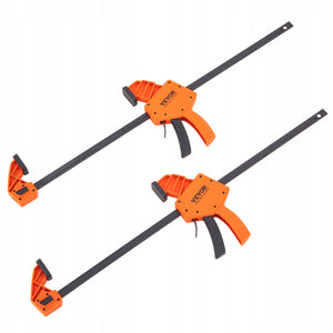 VEVOR 2X 609.6MM 300LBS QUICK-CHANGE PROFESSIONAL ONE-HAND BAR CLAMP