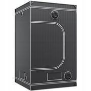 VEVOR GROW BOX 122X122X203 CM STRONG 22 MM STEEL FRAME PREMIUM TENT FOR