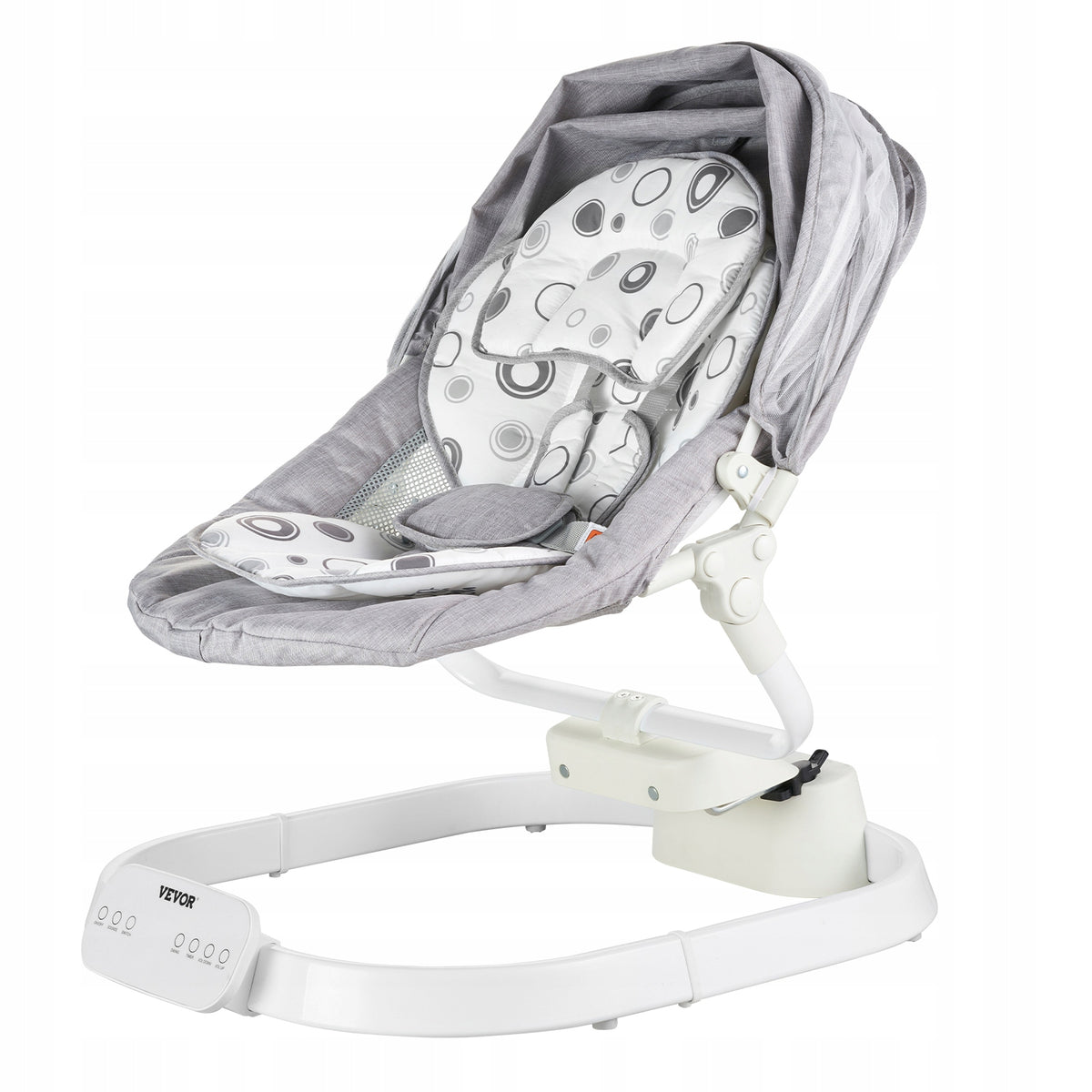 VEVOR ELECTRIC BABY SWING 3 SPEEDS REMOTE BLUETOOTH