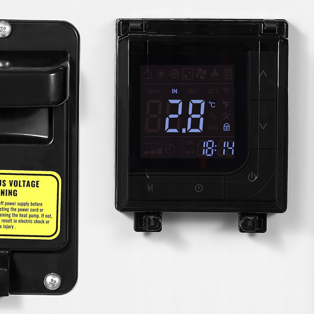 VEVOR ELECTRIC SWIMMING POOL HEAT PUMP 1.48-7.11 KW ENERGY EFFICIENT