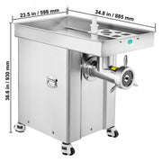 VEVOR 4000W 16-65KG PROFESSIONAL ELECTRIC MEAT GRINDER