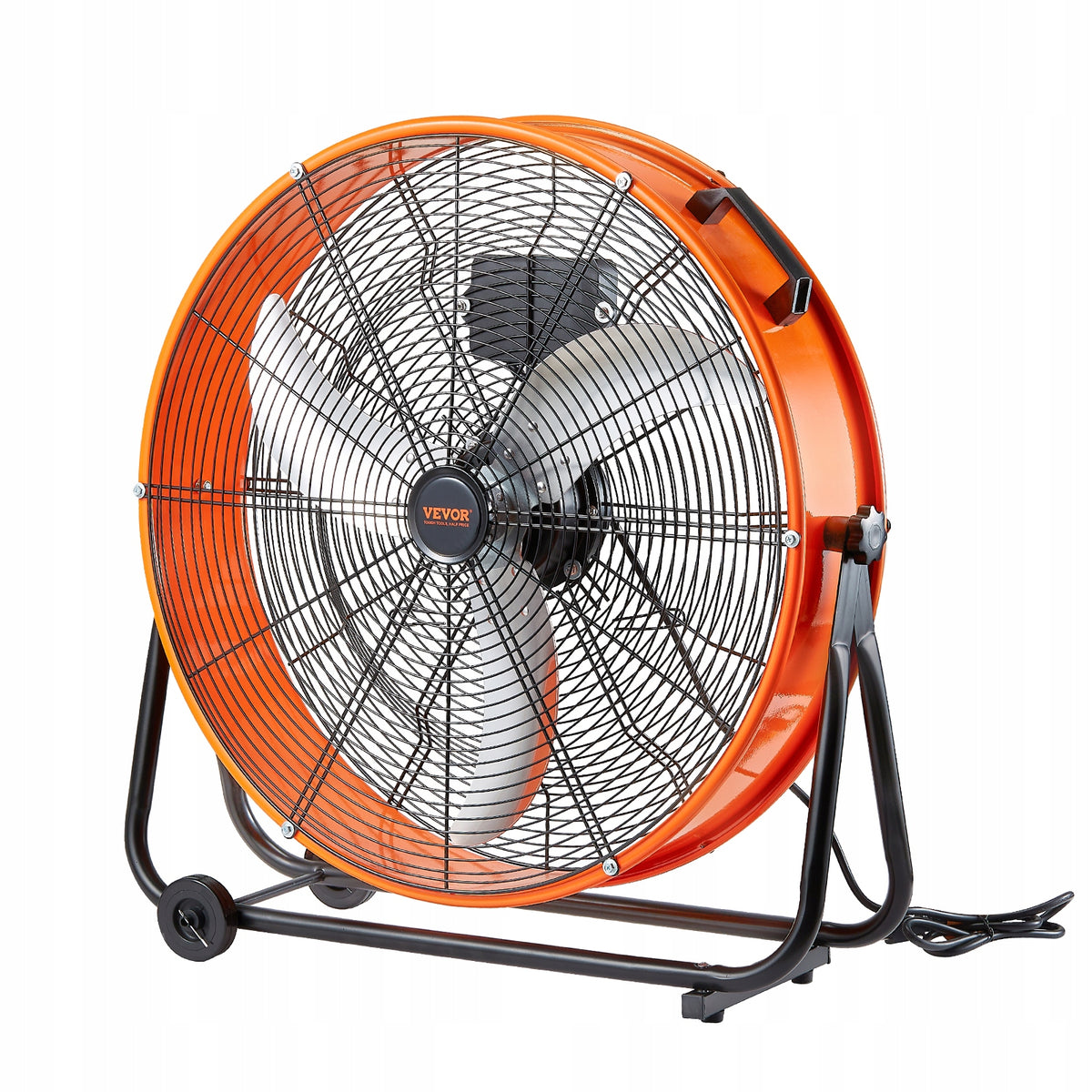 VEVOR DRUM FAN FLOOR 90W 8900 CFM 360 ADJUSTMENT POWERFUL