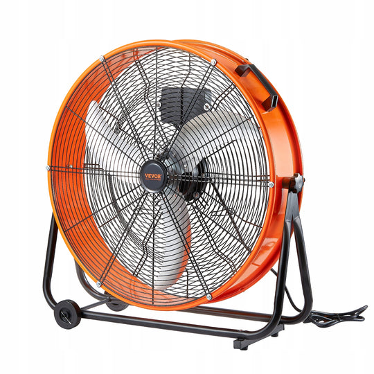 VEVOR DRUM FAN FLOOR 90W 8900 CFM 360 ADJUSTMENT POWERFUL