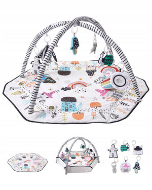 VEVOR 1060X1060X555 MM PLAY MAT WITH 6 REMOVABLE PREMIUM TOYS