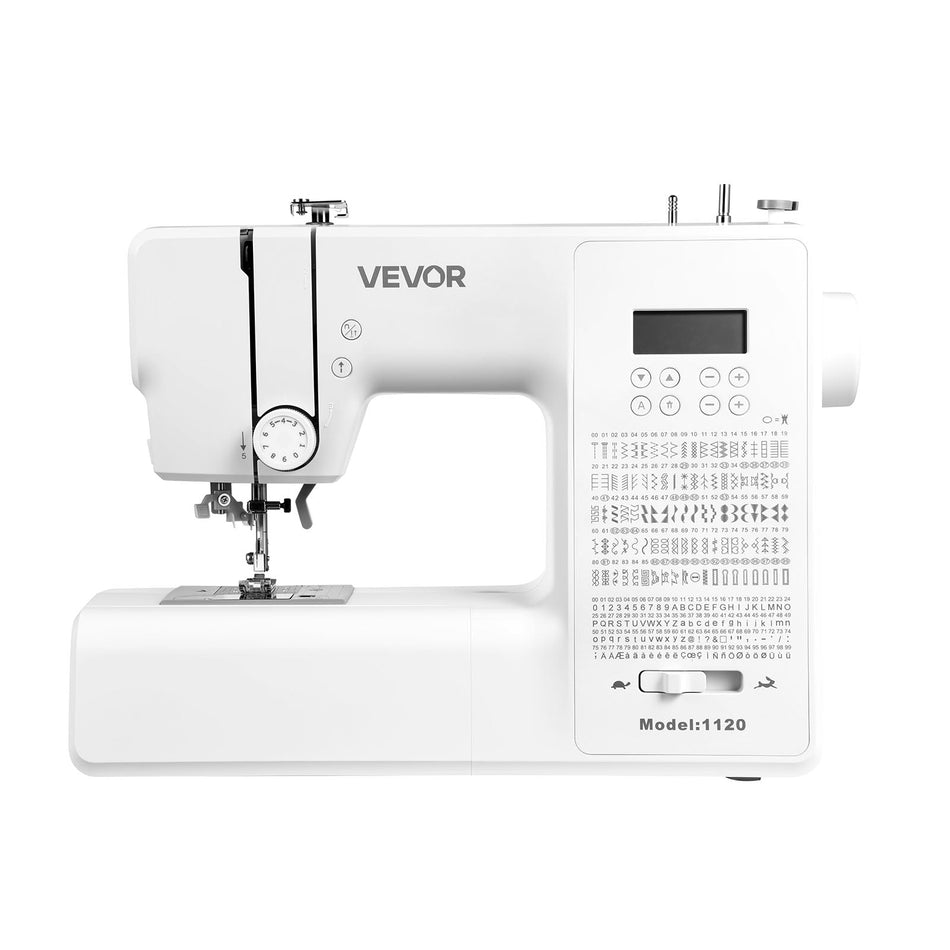 VEVOR PROFESSIONAL COMPUTERIZED SEWING MACHINE 200 STITCHES LCD SCREEN