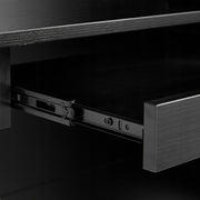 RECEPTION DESK VEVOR RECEPTION COUNTER L-SHAPED DRAWER STORAGE BLACK