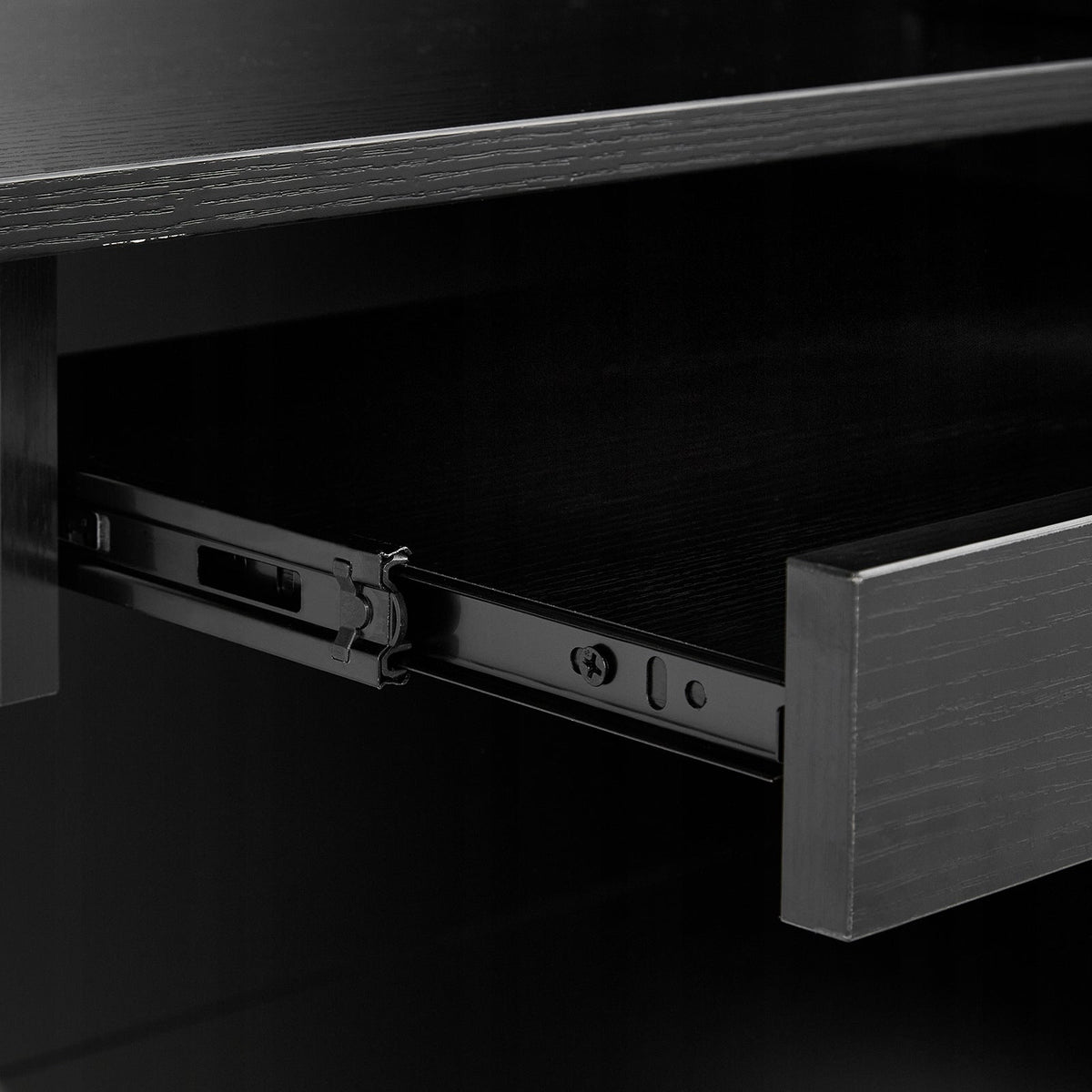RECEPTION DESK VEVOR RECEPTION COUNTER L-SHAPED DRAWER STORAGE BLACK