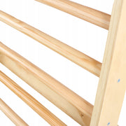 VEVOR WOODEN ROPE LADDER 15 STEPS FOR PLAYGROUND CLIMBING STURDY