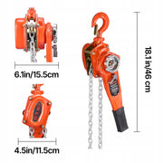 LEVER HOIST VEVOR 3 4T MANUAL CHAIN G80 STRONG SOLID