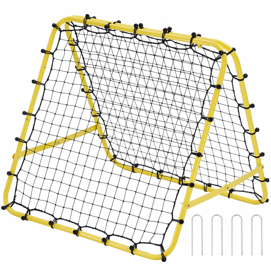 VEVOR 40X35X37 INCH PORTABLE ADJUSTABLE SOCCER REBOUNDER NET