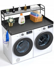 VEVOR Professional Laundry Pedestal with 2-Tier Shelf
